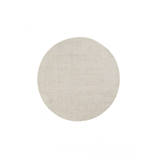 Tapis Uni Chiné Berne Beige - 200x200 Cm