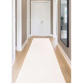 Tapis Extérieur Et Intérieur Uni Toulon 145 Crème - 80x300 Cm
