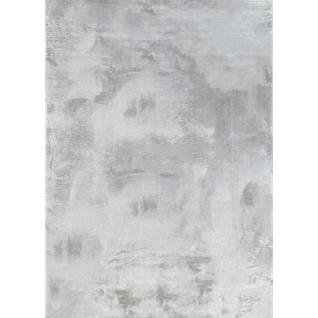Tapis Doux Fourrure Uni - Laponie 01 Gris - 60x100 Cm