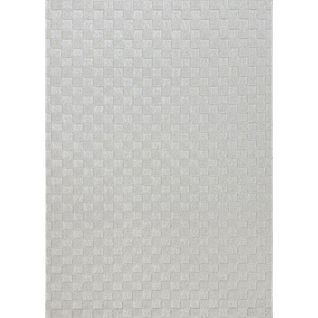Tapis Extérieur Et Intérieur Damier Toulon 36 Crème - 280x400 Cm