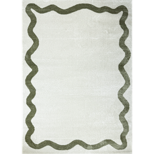 Tapis Moderne Coloré - Annecy 12 Vert - 160x230 Cm