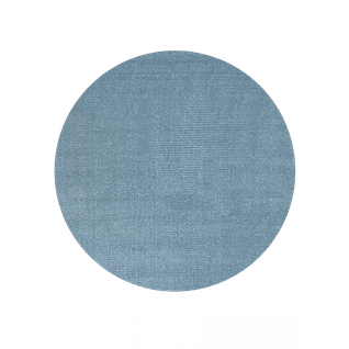 Tapis Uni Nancy 29 Bleu - 160x160 Cm