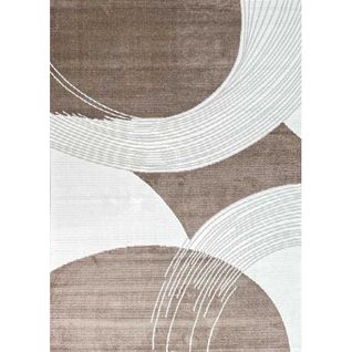 Tapis Motif Nancy 98 Marron - 200x290 Cm