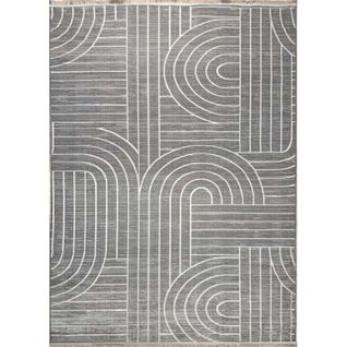 Tapis Herat 100 Gris - 60x100 Cm
