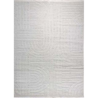 Tapis Herat 100 Blanc - 80x140 Cm