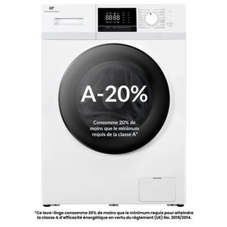 Lave-linge Hublot - Cell12140iwp - 12kg - Induction - 60 Cm - 1400 Trs/min - Blanc