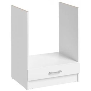 Meuble Pour Four Encastrable Eco Blanc L 60 Cm