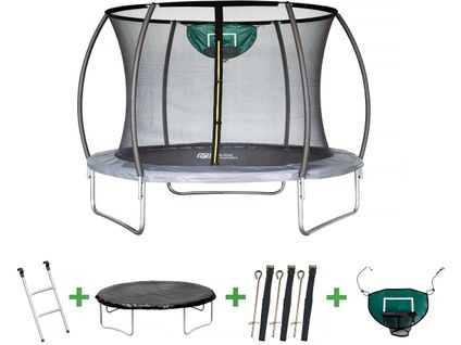 Trampoline Prestige "jumper" 3,05 M Et Panier Basket