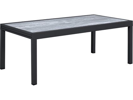 Table Jardin En Aluminium Extensible "lagos" - 200/320 X 105 X 76 Cm - Gris