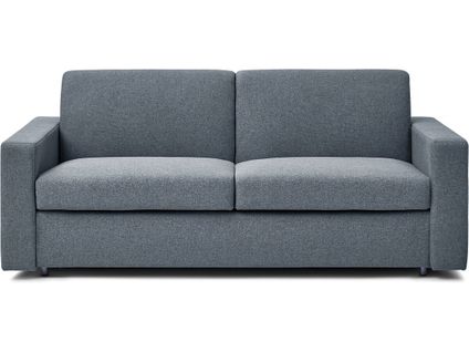 Canapé Convertible Express En Tissu "diana" - Couchage 140 Cm - 3 Places - Gris