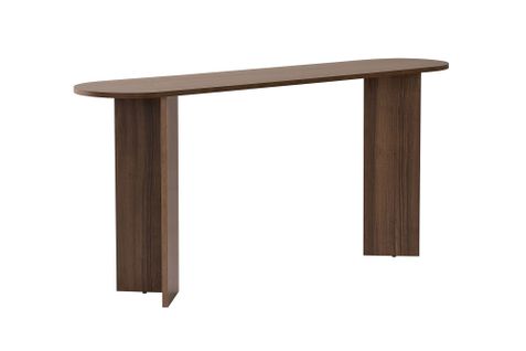 Console En Bois "sira" - 150 X 35 X 75 Cm - Noyer