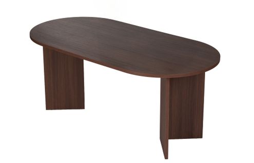 Table à Manger En Bois "sablin" - 180 X 89 X 75 Cm - Noyer
