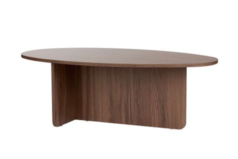 Table Basse En Bois "orba" - 120 X 65 X 40 Cm - Noyer