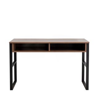 Bureau En Bois "nove" - 120 X 60 X 75 Cm - Noyer