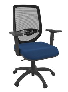 Fauteuil de bureau OPKY BUT PRO synchrone autorégulé bleu