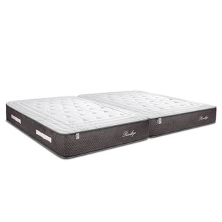 Matelas Ressorts Privilège Jumelle 2x120x200 Cm Accueil Mousse Hypersoft