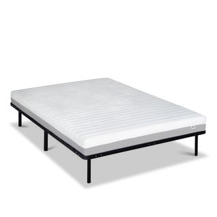 Ensemble Matelas Mousse 140x190 Cm VENUS Epaisseur 12 cm + Sommier Métal
