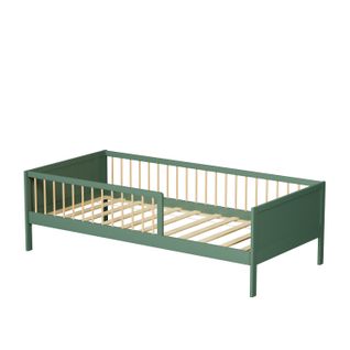 Lit Avec Barrière Pepito 90x190 Cm (matelas Non Inclus)  - Vert