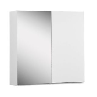 Armoire De Toilette 60cm Double Porte Avec Miroir Will