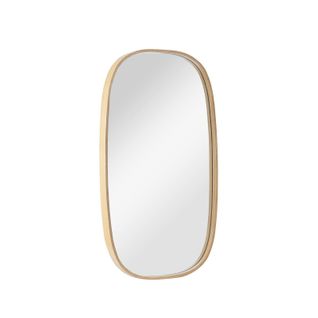 Miroir Ovale Chêne Meloe 40x70cm