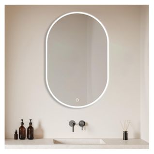 Miroir LED Ovale Avec Rétroéclairage Lumea