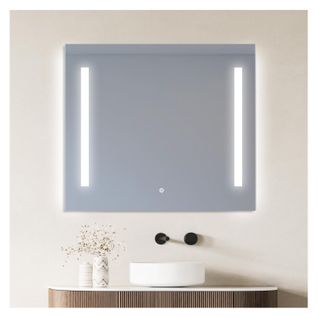 Miroir LED Rectangulaire Éclairage Latéral Lumena