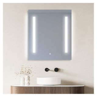 Miroir LED Rectangulaire Éclairage Latéral Lumena