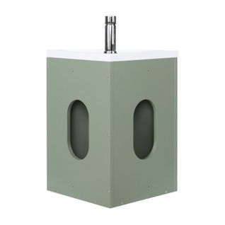 Meuble Lave-mains Skino + Robinet Chromé