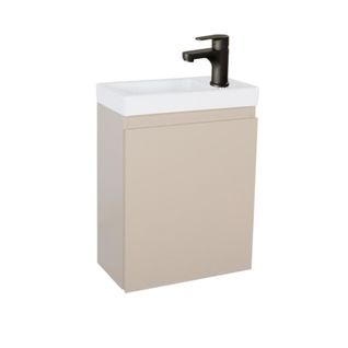 Meuble Lave-mains Lisa + Robinet Noir