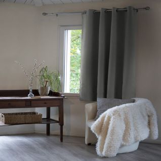 Rideau Polyester Uni 140x180 Cm