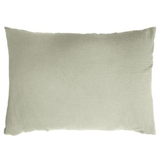 Taie D'oreiller 50x70 Cm Gaze De Coton Vert D’eau