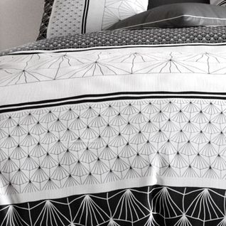 Parure De Lit 220x240 Cm Coton 57 Fils - 3 Pièces Costa