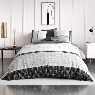 Parure De Lit 220x240 Cm Coton 57 Fils - 3 Pièces Costa