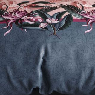 Parure De Lit 240x260 Cm Coton 57 Fils - 3 Pièces Flore