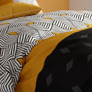 Parure De Lit 240x260 Cm Coton 57 Fils - 3 Pièces Rafo