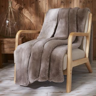 Plaid 140x200 Cm Polyester Loutre