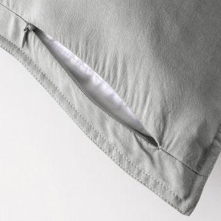 Taie D'oreiller 63x63 Cm Lyocell Granit