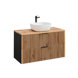 Ensemble Meubles 100 Cm - Vasque à Poser - Wotania