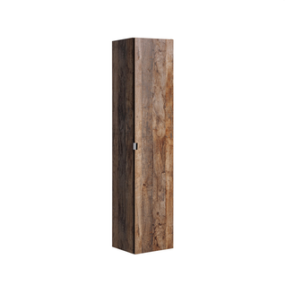 Colonne De Salle De Bain - 35 X 160 Cm - 1 Porte - 2 Tiroirs - Bold Oak
