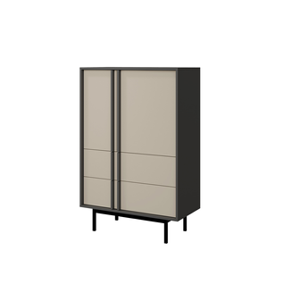 Buffet - L.83 X H.127 X P.43 - Adsy - Beige