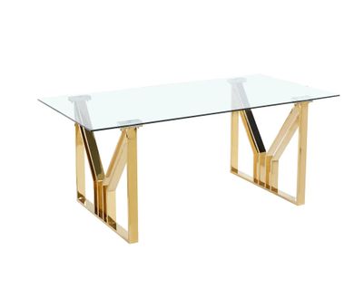 Table à Manger Igrec Gold Transparent