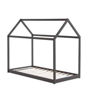 Lit Cabane Robinson En Bois – 190x90 Cm Avec Sommier Intégré