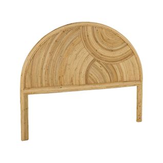 Tête De Lit En Rotin Naturel. Bois Clair. Bohème. L160 X P4.5 X H130cm