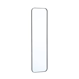 Miroir Rectangulaire Acier Noir 34 X 119 X 1.8 Cm - Harold