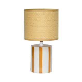 Lampe De Table Intérieur Céramique Moutarde H 28cm - Aurore