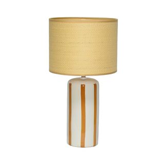 Lampe De Table Intérieur Céramique Moutarde H 44cm - Aurore