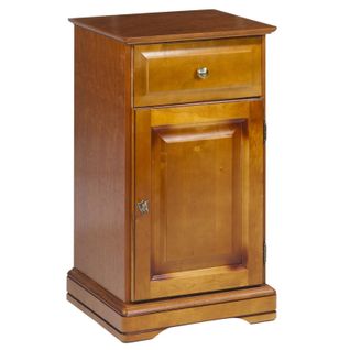 Confiturier Merisier Louis Philippe 1 Porte 1 Tiroir 2 Niches L 44.2 H 77.2 P 41 Cm