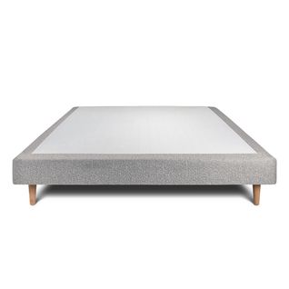 Sommier Tapissier Bouclette Gris 140x190 H29cm