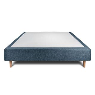 Sommier Tapissier Bouclette Bleu 140x200 H35cm