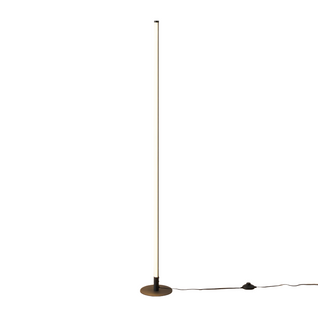 Lampadaire Noir Design LED Minimaliste Variateur Intégré - Sloane